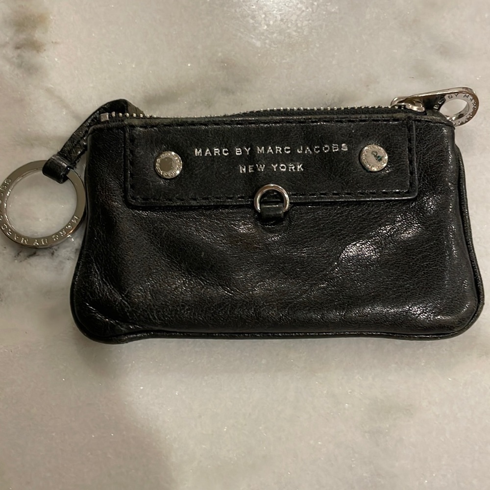 Marc by Marc Jacobs key ring with credit card and coin purse